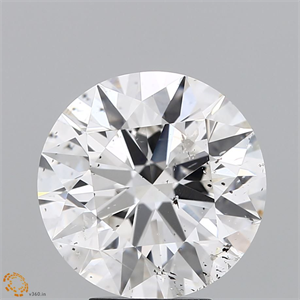 Foto Diamante Natural 5.02 quilates, Redondo , Color F, claridad I1 y certificado GIA de