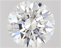 Diamante Natural 0.41 quilates, Redondo , Color H, claridad VVS1 y certificado GIA
