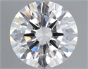 Lab Grown Diamond 3.93 Carats, Round with Excellent Cut, E Color, VVS2 Clarity and Certified by IGI