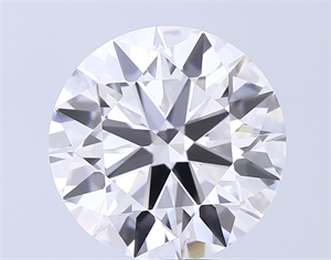 Picture of Lab Grown Diamond 8.54 Carats, Round with Ideal Cut, F Color, VVS2 Clarity and Certified by IGI