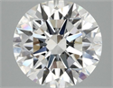 Del inventario de diamantes de laboratorio, 3.06 quilates, Redondo , Color F, claridad VS1 y certificado IGI
