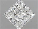 Natural Diamond 1.01 Carats, Princess with  Cut, F Color, VVS2 Clarity and Certified by IGI