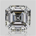 Diamante Natural 1.07 quilates, Asscher , Color J, claridad VVS2 y certificado GIA