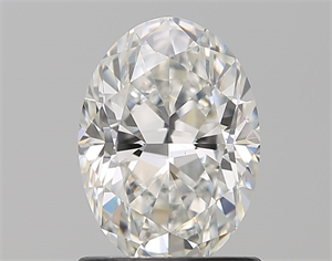Picture of Natural Diamond 1.20 Carats, Oval with  Cut, G Color, VS2 Clarity and Certified by GIA