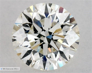 Foto Diamante Natural 0.58 quilates, Redondo , Color I, claridad VVS1 y certificado GIA de