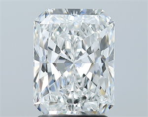 Foto Diamante Natural 2.01 quilates, Radiante , Color E, claridad SI1 y certificado GIA de