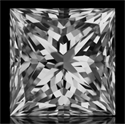 Diamante Natural 0.90 quilates, Princesa , Color G, claridad VVS1 y certificado GIA