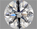 Natural Diamond 1.02 Carats, Round with Excellent Cut, G Color, SI2 Clarity and Certified by GIA