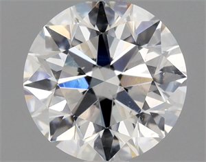 Picture of Natural Diamond 1.02 Carats, Round with Excellent Cut, G Color, SI2 Clarity and Certified by GIA