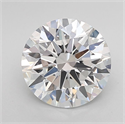 Lab Grown Diamond 1.06 Carats, Round with Ideal Cut, E Color, VVS2 Clarity and Certified by IGI
