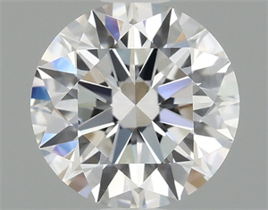 Picture of Lab Grown Diamond 1.10 Carats, Round with Ideal Cut, D Color, VVS2 Clarity and Certified by IGI