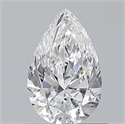 Diamante Natural 0.70 quilates, De pera , Color D, claridad VS1 y certificado GIA