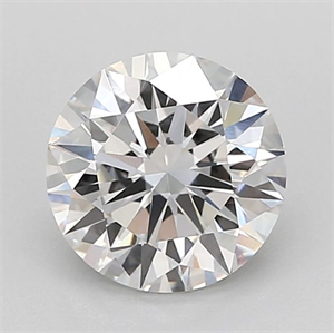 Picture of Lab Grown Diamond 1.55 Carats, Round with Ideal Cut, E Color, VVS2 Clarity and Certified by IGI