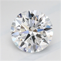 Lab Grown Diamond 0.94 Carats, Round with Ideal Cut, D Color, VVS1 Clarity and Certified by IGI
