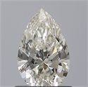 Diamante Natural 0.70 quilates, De pera , Color I, claridad IF y certificado IGI