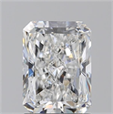 Diamante Natural 1.70 quilates, Radiante , Color F, claridad SI1 y certificado GIA