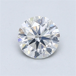 Picture of Natural Diamond 0.90 Carats, Round with Very Good Cut, G Color, SI2 Clarity and Certified by GIA