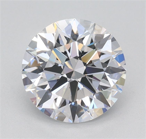 Picture of Lab Grown Diamond 1.31 Carats, Round with Ideal Cut, D Color, VS1 Clarity and Certified by IGI