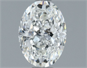 Natural Diamond 1.20 Carats, Oval with  Cut, F Color, VVS2 Clarity and Certified by GIA