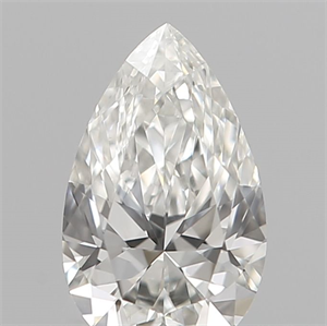 Picture of Natural Diamond 0.23 Carats, Pear with  Cut, G Color, VVS2 Clarity and Certified by IGI