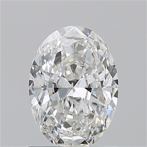 Picture of Natural Diamond 1.01 Carats, Oval with  Cut, F Color, VS2 Clarity and Certified by GIA