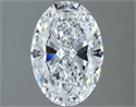 Diamante Natural 1.81 quilates, Ovalado , Color D, claridad VS2 y certificado GIA