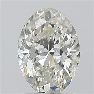 Picture of Natural Diamond 1.30 Carats, Oval with  Cut, I Color, VS2 Clarity and Certified by GIA