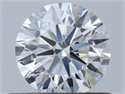 Diamante Natural 0.53 quilates, Redondo , Color E, claridad VVS2 y certificado GIA