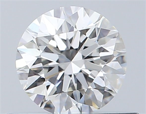 Picture of Natural Diamond 0.43 Carats, Round with Excellent Cut, G Color, VS1 Clarity and Certified by GIA