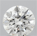 Del inventario de diamantes de laboratorio, 1.02 quilates, Redondo , Color H, claridad VVS2 y certificado IGI