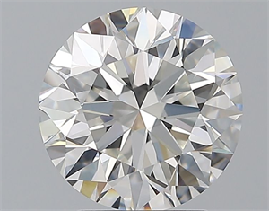 Picture of Natural Diamond 2.50 Carats, Round with Excellent Cut, E Color, IF Clarity and Certified by GIA