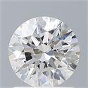 Natural Diamond 1.01 Carats, Round with Excellent Cut, F Color, SI2 Clarity and Certified by GIA