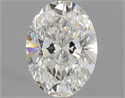 Natural Diamond 0.75 Carats, Oval with  Cut, G Color, VVS1 Clarity and Certified by GIA