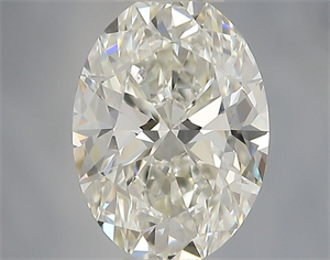 Picture of Natural Diamond 0.70 Carats, Oval with  Cut, I Color, VVS1 Clarity and Certified by GIA
