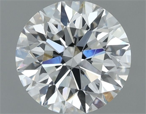 Picture of Natural Diamond 0.81 Carats, Round with Excellent Cut, F Color, VVS1 Clarity and Certified by IGI