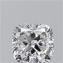 Natural Diamond 0.55 Carats, Cushion with  Cut, E Color, VVS1 Clarity and Certified by GIA