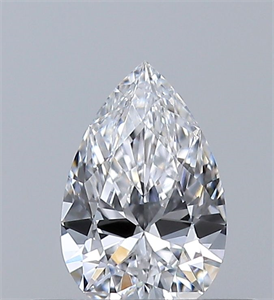 Foto Diamante Natural 0.30 quilates, De pera , Color E, claridad VVS2 y certificado GIA de