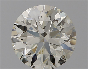 Picture of Natural Diamond 1.00 Carats, Round with Excellent Cut, I Color, SI1 Clarity and Certified by IGI