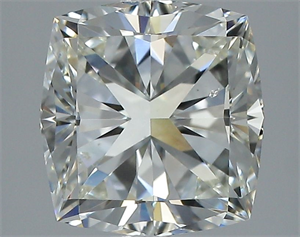 Foto Diamante Natural 1.51 quilates, Del cojín , Color J, claridad SI1 y certificado GIA de
