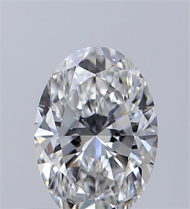 Picture of Natural Diamond 0.40 Carats, Oval with  Cut, F Color, VS1 Clarity and Certified by GIA