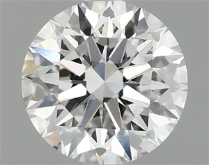 Picture of Lab Grown Diamond 1.05 Carats, Round with Excellent Cut, D Color, VS2 Clarity and Certified by IGI