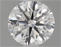 Diamante Natural 0.55 quilates, Redondo , Color H, claridad VVS1 y certificado GIA