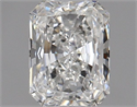Natural Diamond 0.74 Carats, Radiant with  Cut, G Color, SI1 Clarity and Certified by GIA
