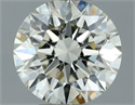 Natural Diamond 0.50 Carats, Round with Excellent Cut, M Color, SI1 Clarity and Certified by GIA