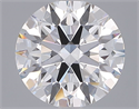 Del inventario de diamantes de laboratorio, 3.07 quilates, Redondo , Color D, claridad VVS2 y certificado IGI