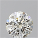 Diamante Natural 0.51 quilates, Redondo , Color J, claridad VVS1 y certificado GIA