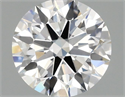 Del inventario de diamantes de laboratorio, 1.51 quilates, Redondo , Color F, claridad VS1 y certificado IGI