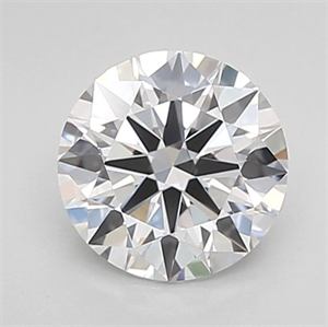 Picture of Lab Grown Diamond 1.09 Carats, Round with Ideal Cut, D Color, VVS2 Clarity and Certified by IGI