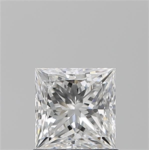 Foto Diamante Natural 0.91 quilates, Princesa , Color E, claridad VS1 y certificado GIA de