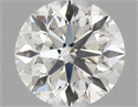 Natural Diamond 0.90 Carats, Round with Very Good Cut, F Color, VS1 Clarity and Certified by IGI